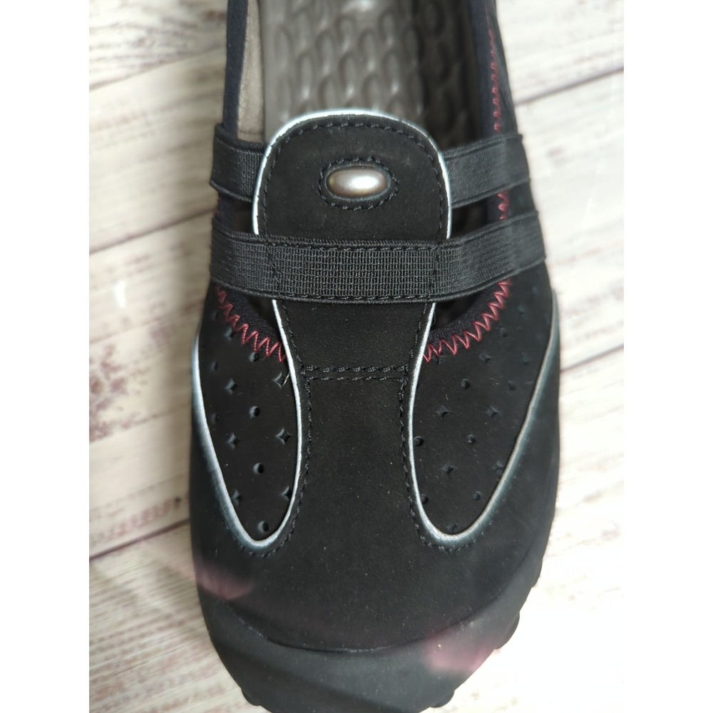 Clarks Privo Tequini Women's Size 6.5 Black/Pink Suede Sporty Athletic Flats NIB - Picture 7 of 9